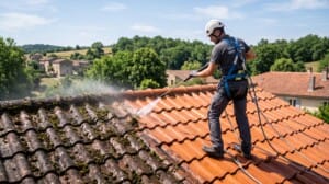 Nettoyage de toiture en tuiles à Fontaine-de-Vaucluse : boostez sa durée de vie